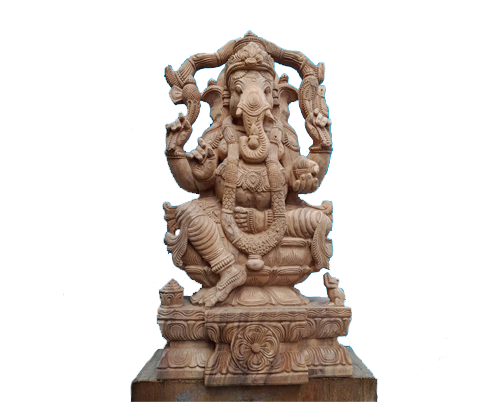 Lakshmi with Lotus Idol